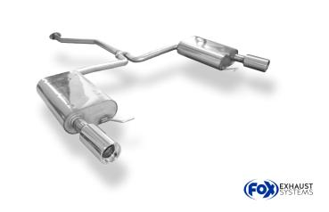 Endschalldämpfer rechts/links - 1x90 Typ 13 rechts/links passend für: Mazda 6 GH Benzin